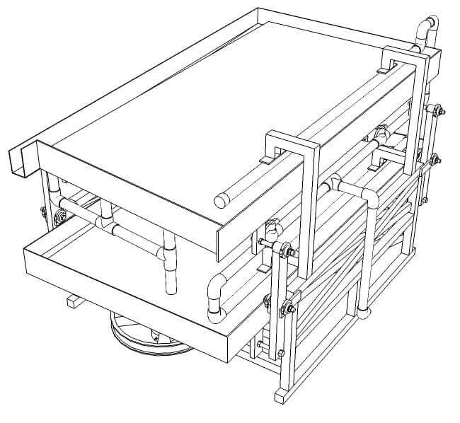 Double-Deck Gold Shaker Table - 911Metallurgist