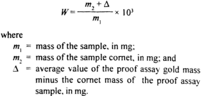 assaying-sample