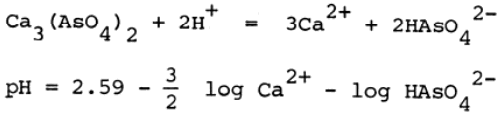 arsenic removal from water