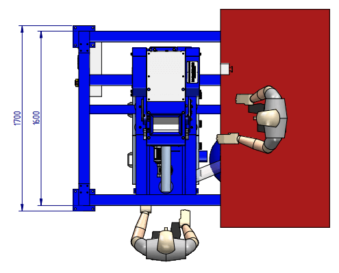 jaw crusher station