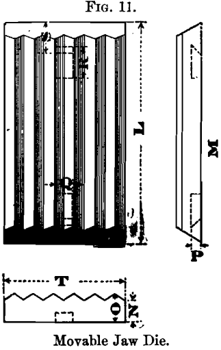 stone crusher movable-jaw-die