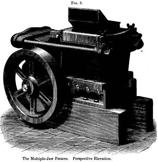 stone crusher multiple-jaw-pattern