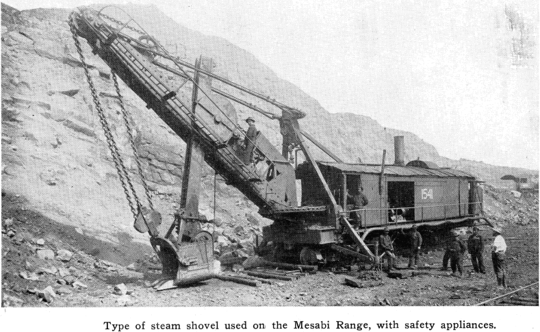 antique-mining-equipment-type-of-steam-shovel