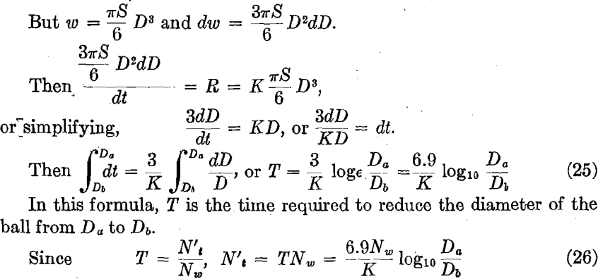 ball-mill-formula