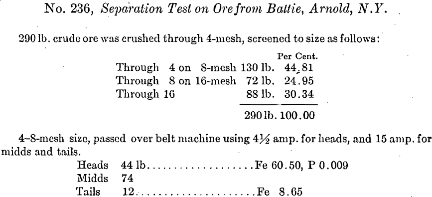 iron-ore-separation-test-on-ore