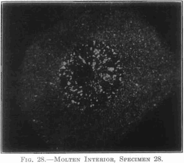 molten interior specimen