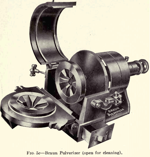 assaying-braun-pulverizer-open