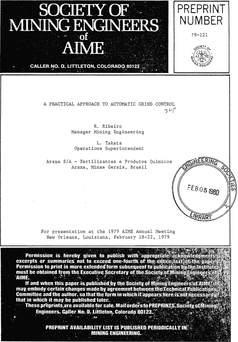 Automatic Grind Control - 911Metallurgist