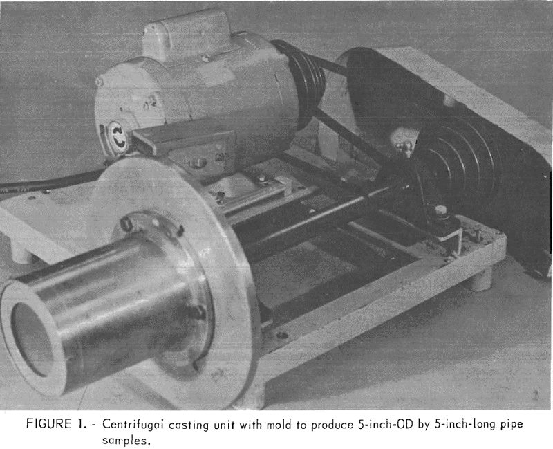 centrifugal casting unit