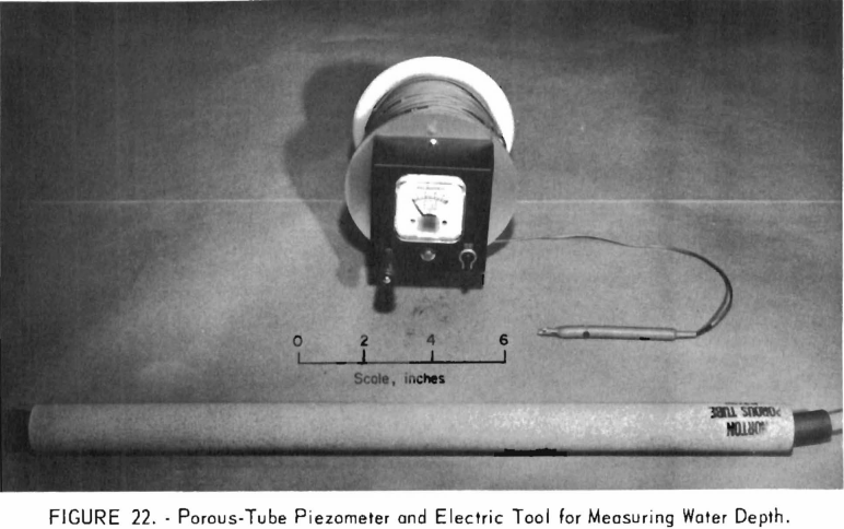 mining-tailings-dam-design-porus-tube-piezometer-and-electric-tool