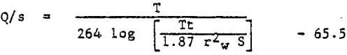 shaft sinking equation