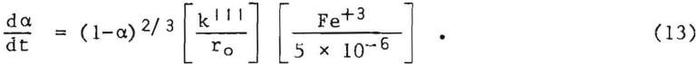 dump-leaching-rate-equation