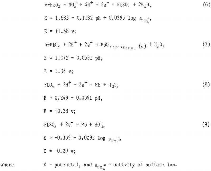 electrowinning-equilibrium-reaction