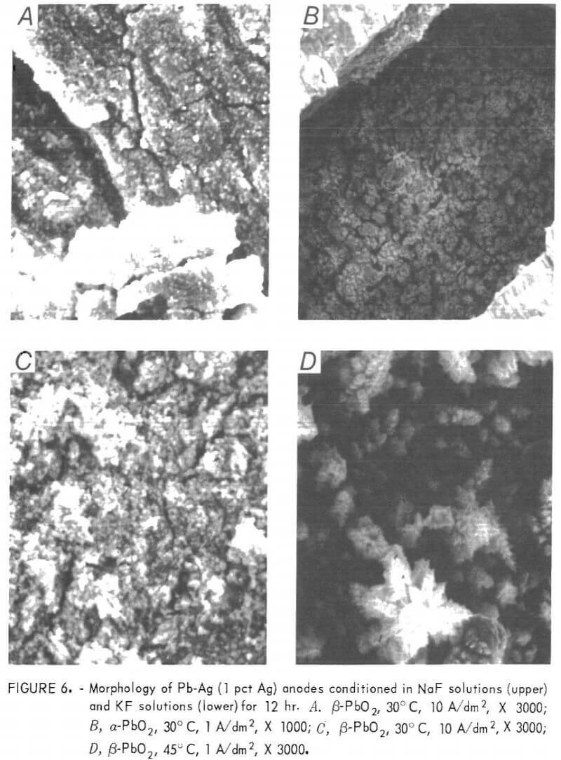 electrowinning morphology solution