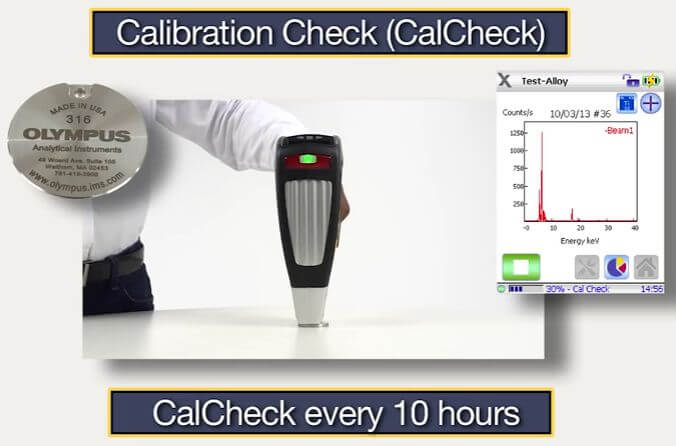 xrf gun cal check