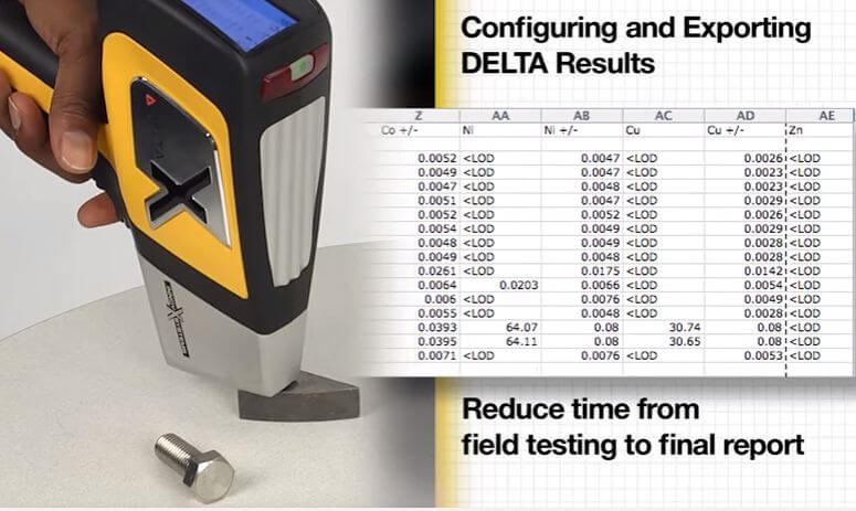 pxrf analyser configuration