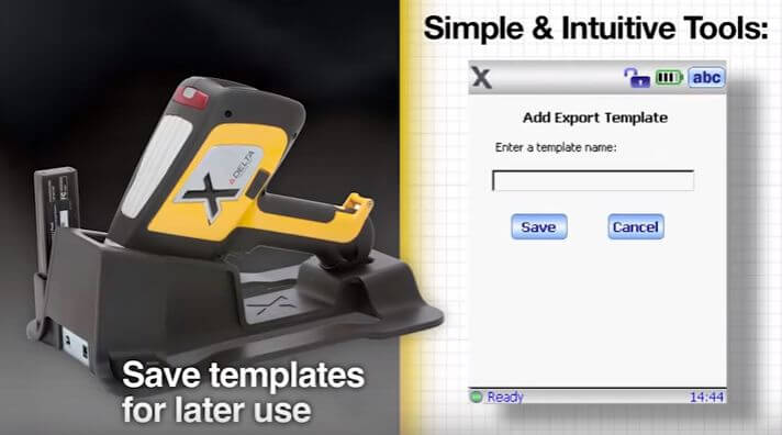 pxrf analyser templates