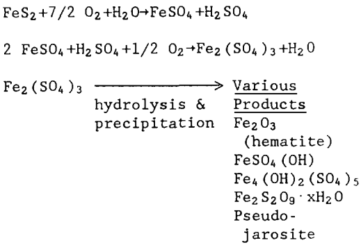 gold-recovery reactions