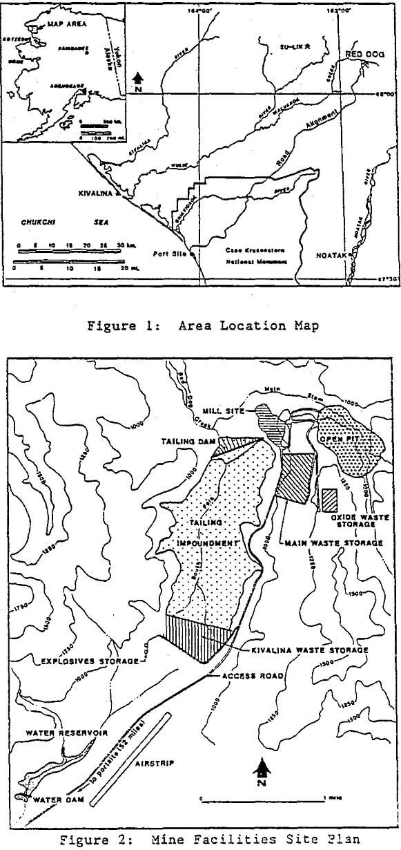 mining facilities site plan