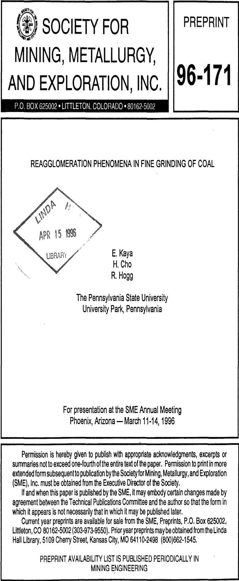 reagglomeration phenomena in fine grinding of coal