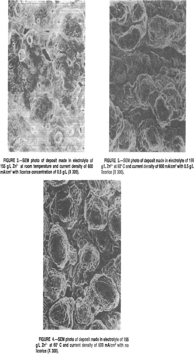 electrogalvanizing sem photo