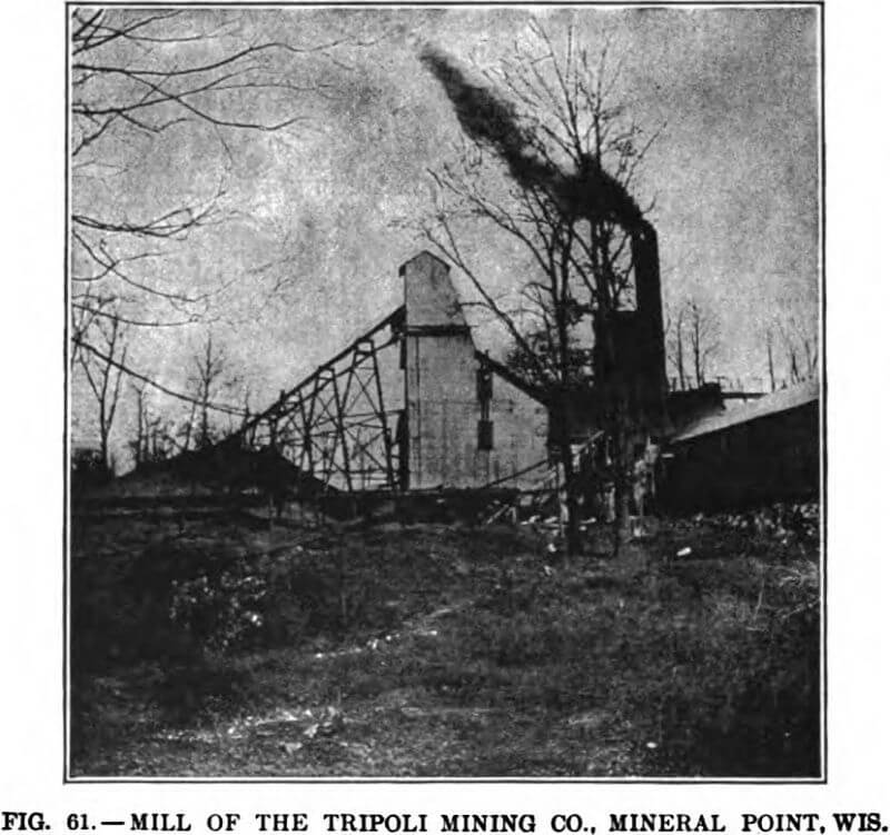 electromagnetic separator mill of the tripoli mining