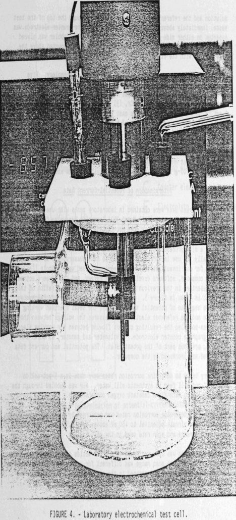 grinding laboratory electrochemical test cell