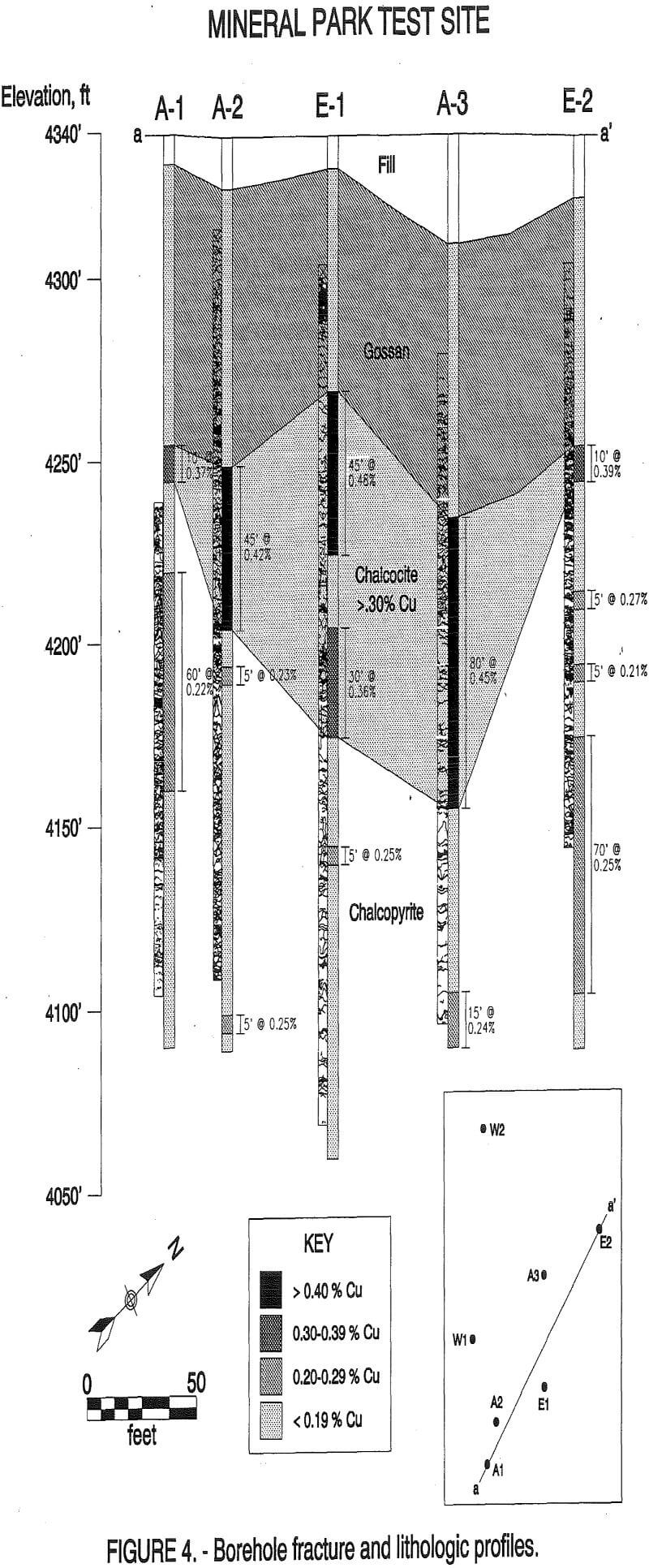 leach mining borehole fracture