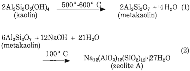 zeolites-reaction