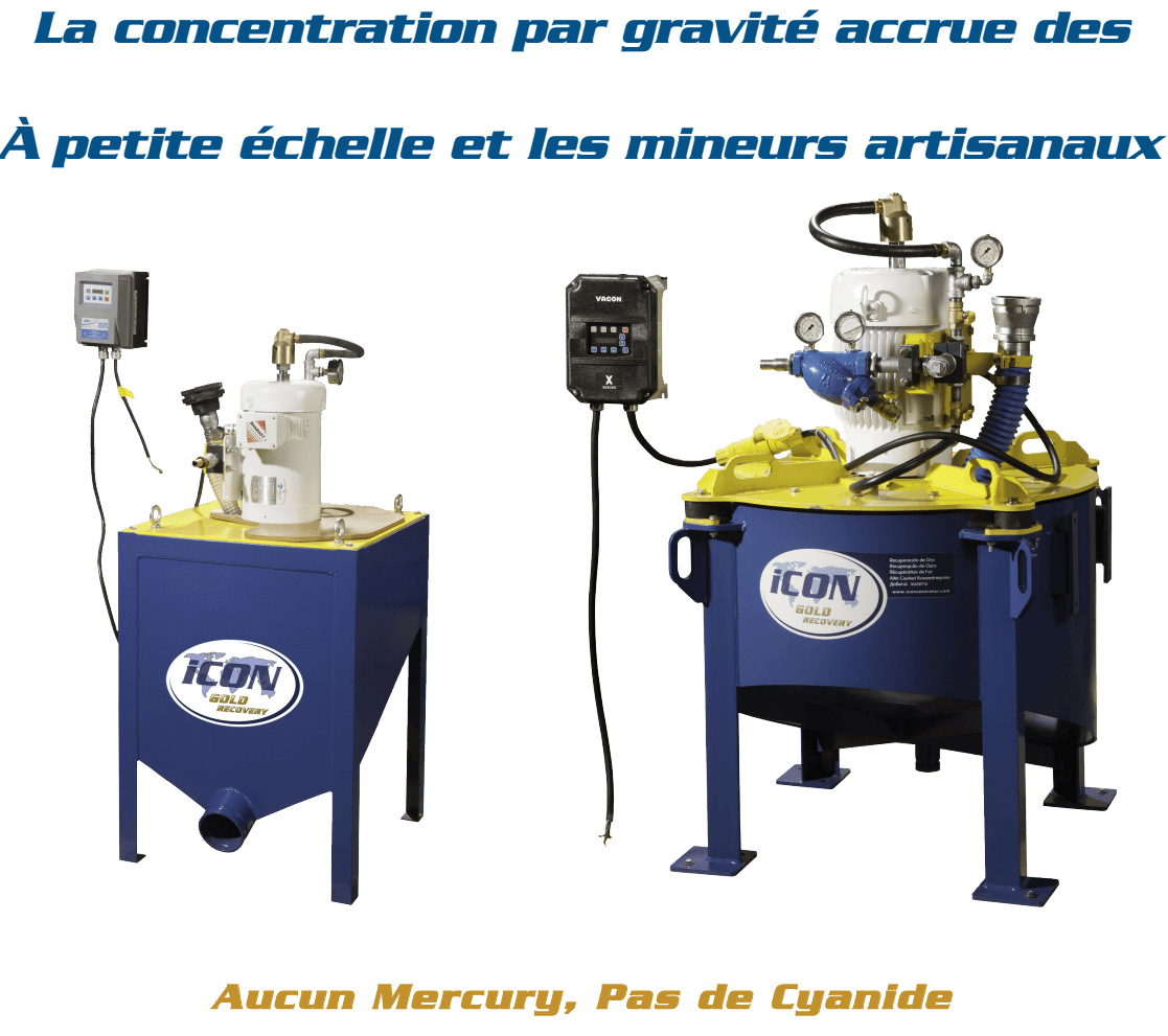 extraction de l'or concentration