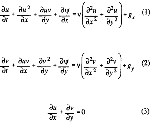 hydrodynamics-equation