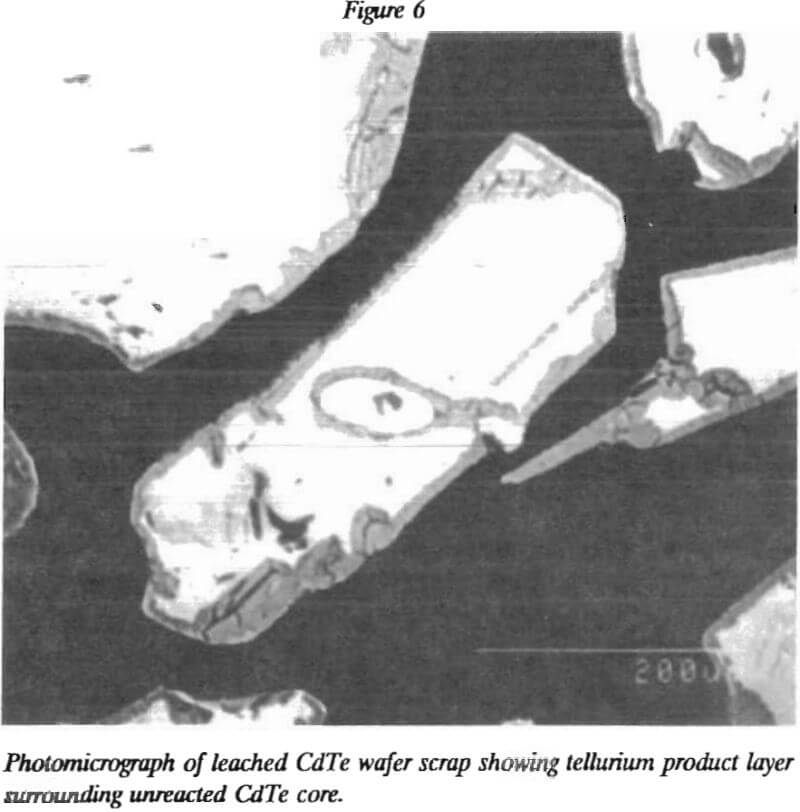 recovering cadmium tellurium photomicrograph