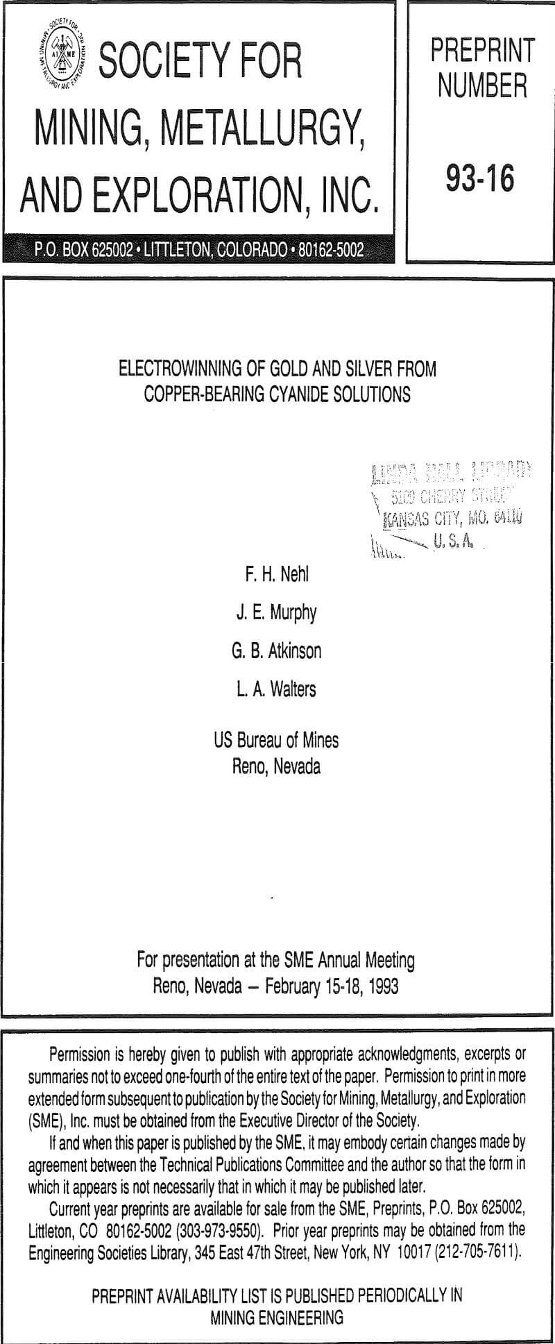 electrowinning of gold and silver from copper-bearing cyanide solutions