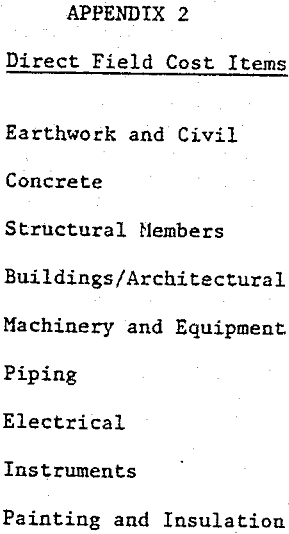 semiautogenous-mills direct field cost items