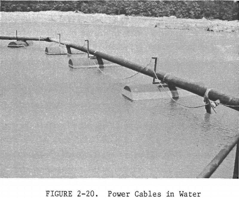 dredge power cables