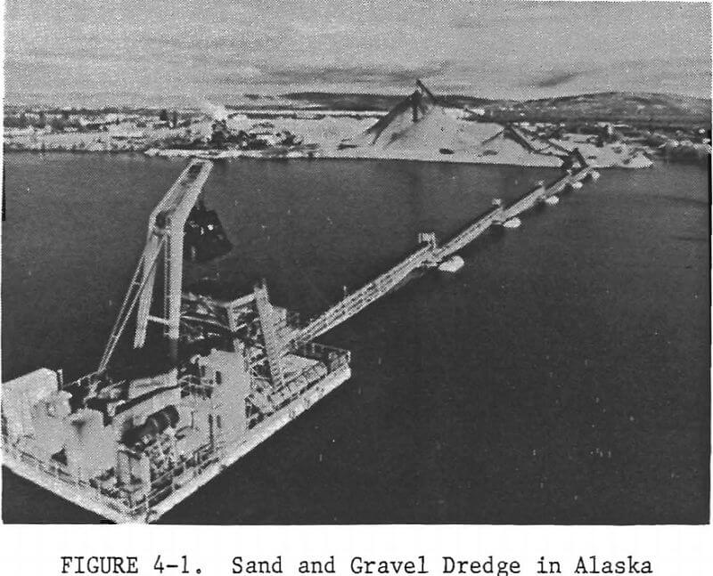 dredge sand and gravel