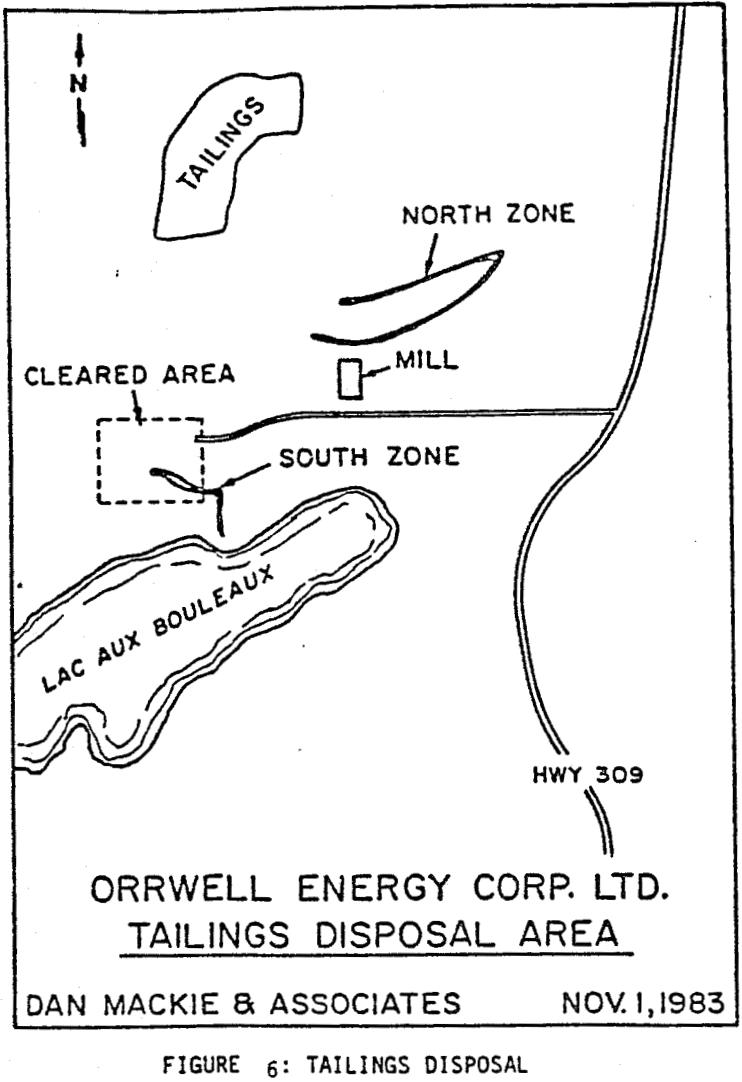 graphite tailing disposal