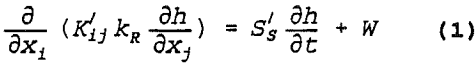 non-darcian-flow-equation