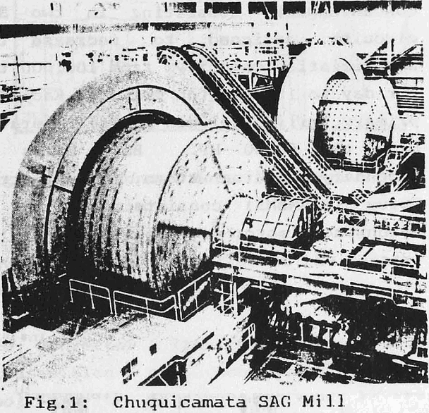 sag mill chuquicamata