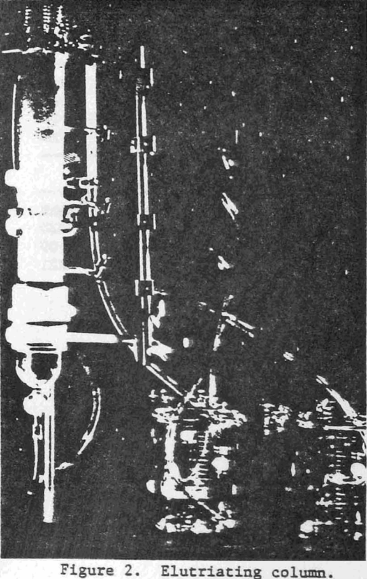 flocculants elutriating column