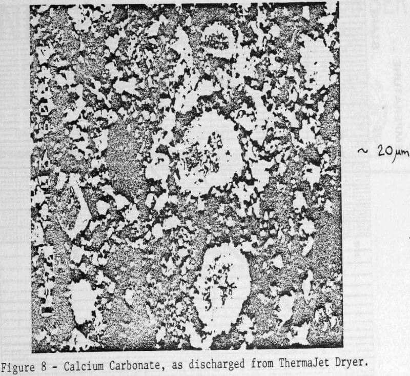 fluid-energy-grinding-and-drying calcium carbonate