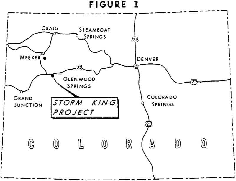 hydraulic mining strom king project