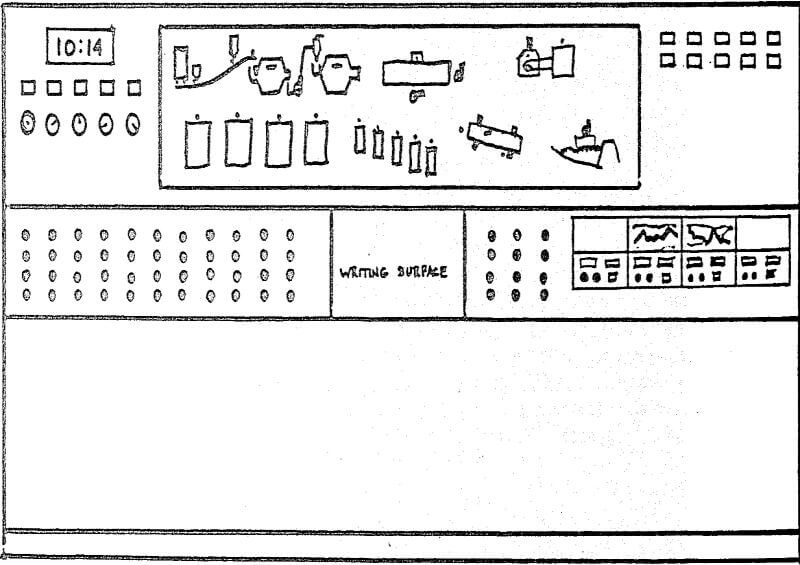 mill design writing surface