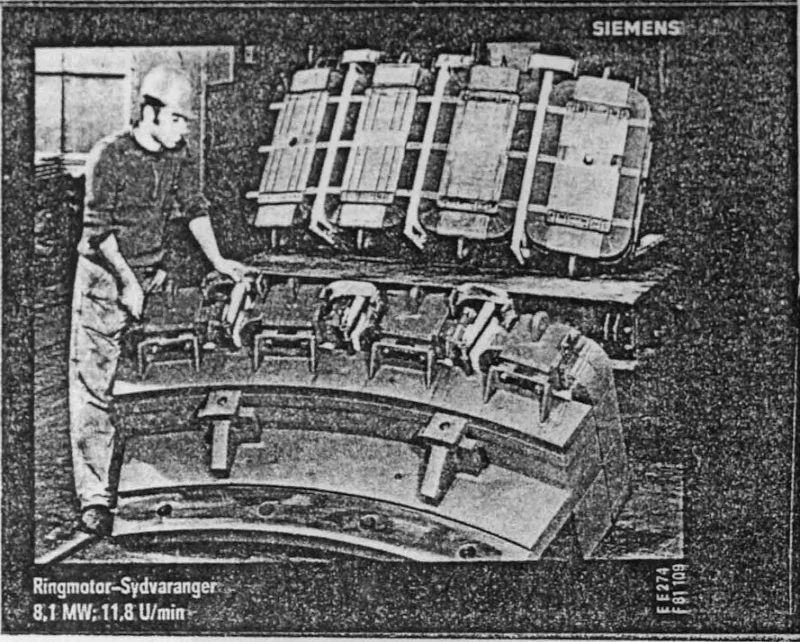 ore grinder two segments