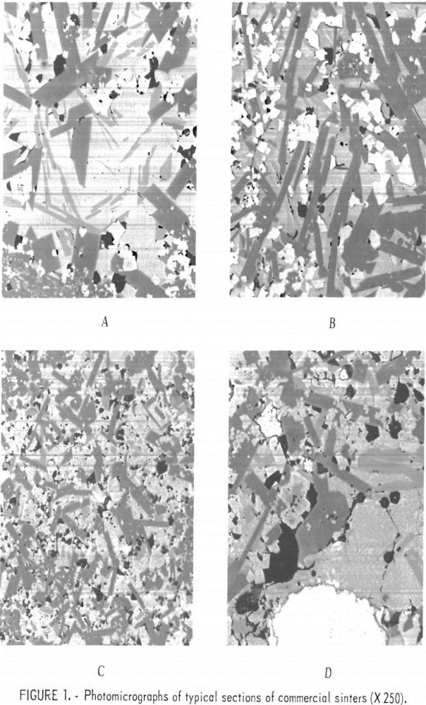 lead sinter photomicrographs