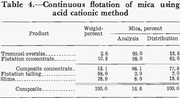 mica-beneficiation-continuous-flotation