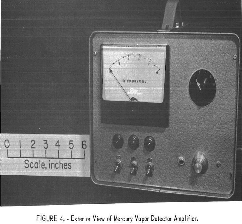 mercury detector exterior view