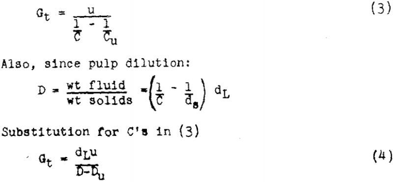 thickener-design-theory-equation