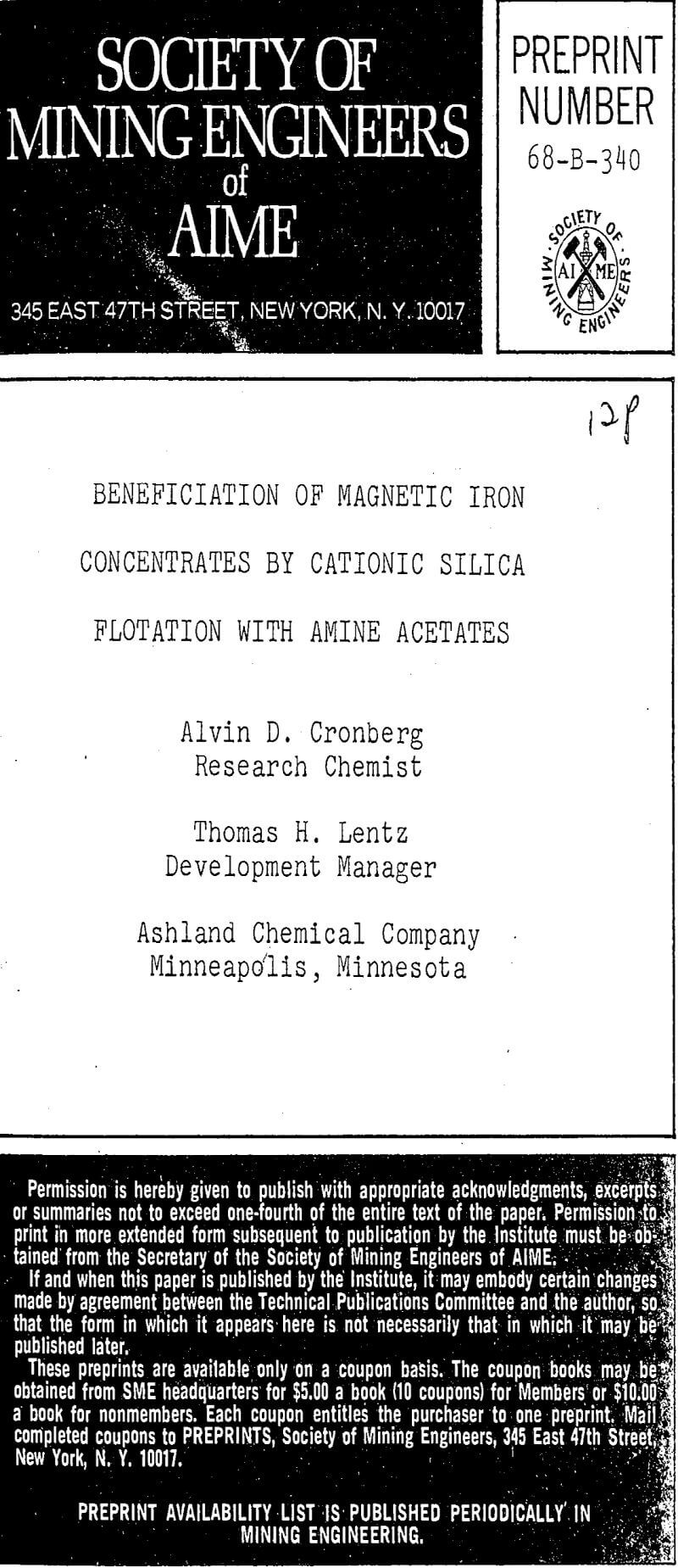 beneficiation of magnetic iron concentrates by cationic silica flotation with amine acetates