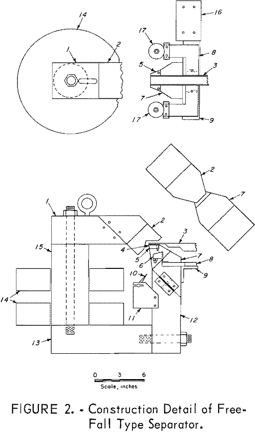 magnetic-separation construction detail